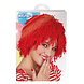 Clownspruik Rood Clownspruik Rood