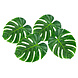 Decoratie Palmbladeren 33cm 4st Decoratie Palmbladeren 33cm 4st