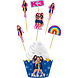 Cupcake Decoratie Set K3 12-delig Cupcake Decoratie Set K3 12-delig
