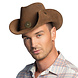 Cowboyhoed Leatherlook Deluxe Cowboyhoed Leatherlook Deluxe