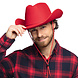Cowboyhoed Rood Cowboyhoed Rood