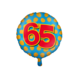 Helium Ballon 65 Jaar Gekleurd Leeg 46cm Helium Ballon 65 Jaar Gekleurd Leeg 46cm