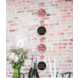 Hangdecoratie 18 Jaar Roze Zwart 20,5cm Hangdecoratie 18 Jaar Roze Zwart 20,5cm