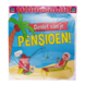 Deurbord Pensioen Cartoon 50cm Deurbord Pensioen Cartoon 50cm