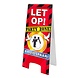 Warning Sign Bruidspaar Verkeersbord 62,5cm Warning Sign Bruidspaar Verkeersbord 62,5cm