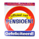 Deurbord Officieel met Pensioen 50cm Deurbord Officieel met Pensioen 50cm