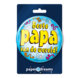 Button Beste Papa van de Wereld 10,2cm Button Beste Papa van de Wereld 10,2cm