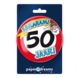 Button 50 jaar Abraham Verkeersbord 10,2cm Button 50 jaar Abraham Verkeersbord 10,2cm
