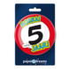 Button 5 jaar Verkeersbord 10,2cm Button 5 jaar Verkeersbord 10,2cm