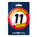 Button 11 Jaar Verkeersbord 10,2cm Button 11 Jaar Verkeersbord 10,2cm