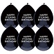 Ballonnen Happy F*cking Birthday 30cm 5st Ballonnen Happy F*cking Birthday 30cm 5st