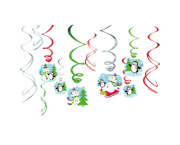 streng Recreatie mythologie Kerst Hangdecoratie Sneeuwpop 61cm 12st - Partywinkel