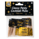 Cocktailprikkers Party Time 6,5cm 50st Cocktailprikkers Party Time 6,5cm 50st