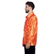 Disco Blouse Ruches Donkeroranje Disco Blouse Ruches Donkeroranje