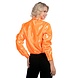 Disco Blouse Ruches Oranje Disco Blouse Ruches Oranje