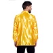 Disco Blouse Ruches Geel Disco Blouse Ruches Geel