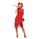 Charleston Jurk Flapper Rood Charleston Jurk Flapper Rood