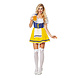 Dirndl Jurk Oktoberfest Geel Blauw Dirndl Jurk Oktoberfest Geel Blauw