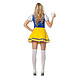 Dirndl Jurk Oktoberfest Geel Blauw Dirndl Jurk Oktoberfest Geel Blauw