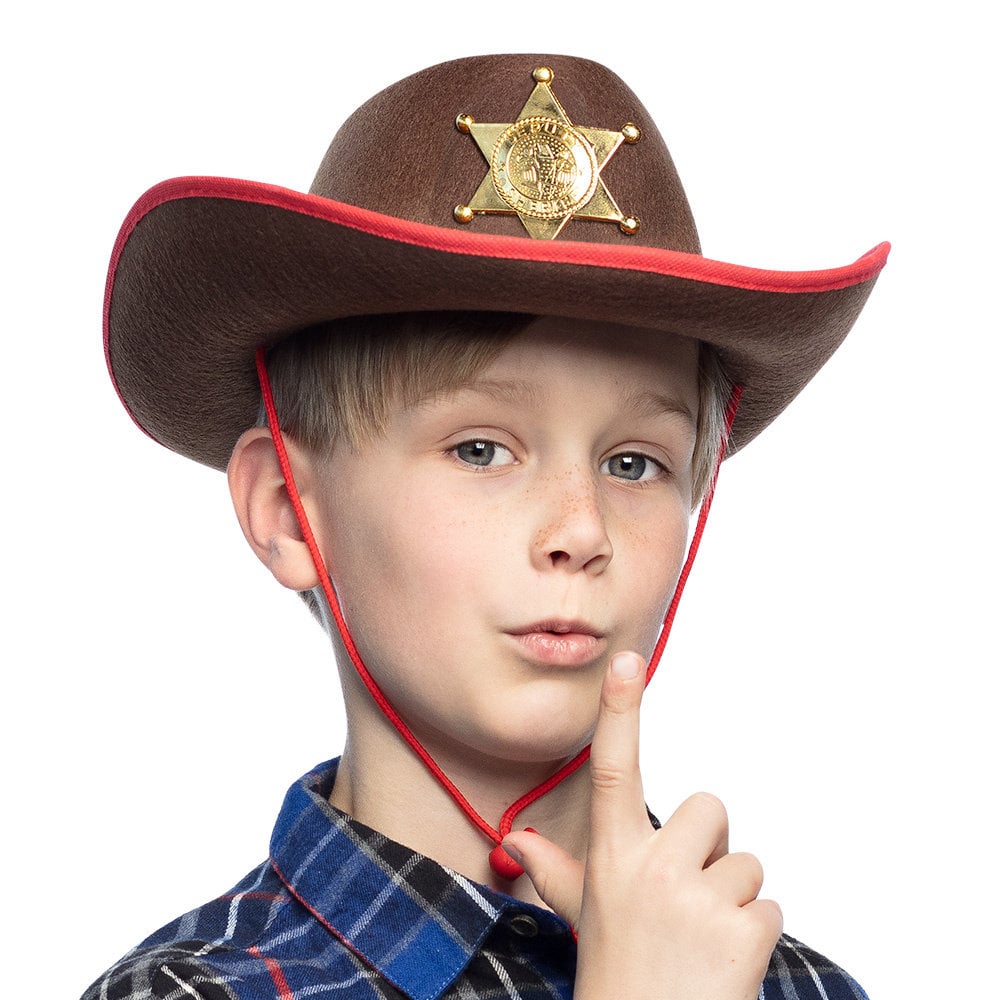 Hysterisch dichtheid Begunstigde Cowboy Hoed Rookie Sheriff - Partywinkel