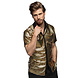 Disco Shirt Metallic Goud Disco Shirt Metallic Goud