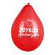 Ballonnen Fruit Joyeux Anniversaire Dubbelzijdig 25cm 6st Ballonnen Fruit Joyeux Anniversaire Dubbelzijdig 25cm 6st