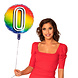 Helium Ballon 0 Jaar 45cm Helium Ballon 0 Jaar 45cm