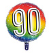 90 Jaar Helium Ballon 45cm 90 Jaar Helium Ballon 45cm