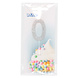 0 Jaar Taarttopper Diamant 10,5cm 0 Jaar Taarttopper Diamant 10,5cm