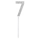 7 Jaar Taarttopper Diamant 10,5cm 7 Jaar Taarttopper Diamant 10,5cm
