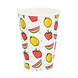 Bekers Fruit Papier 210Ml 8st Bekers Fruit Papier 210Ml 8st