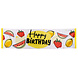 Happy Birthday Banner Fruit 1,8m Happy Birthday Banner Fruit 1,8m