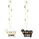 Hangdecoratie Party Time Dubbelzijdig 85cm Hangdecoratie Party Time Dubbelzijdig 85cm