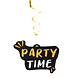 Hangdecoratie Party Time Dubbelzijdig 85cm Hangdecoratie Party Time Dubbelzijdig 85cm