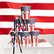 Amerika Bekers Party Papier 210ml 10st Amerika Bekers Party Papier 210ml 10st