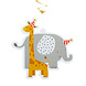 2 Decoratieswirls Safari 2 85cm 2 Decoratieswirls Safari 2 85cm