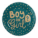 Borden Boy Or Girl Papier 23cm 10st Borden Boy Or Girl Papier 23cm 10st