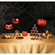 Borden Creepy Pumpkin Papier 23cm 10st Borden Creepy Pumpkin Papier 23cm 10st