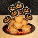 Borden Creepy Pumpkin Papier 23cm 10st Borden Creepy Pumpkin Papier 23cm 10st