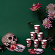 Borden Day Of The Dead Papier 23cm 10st Borden Day Of The Dead Papier 23cm 10st