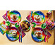 Gekleurde Happy Birthday Servetten 33cm 20st Gekleurde Happy Birthday Servetten 33cm 20st
