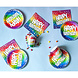 Gekleurde Happy Birthday Servetten 33cm 20st Gekleurde Happy Birthday Servetten 33cm 20st