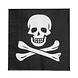 20 papieren Servetten Piraten Classic 33x33cm 20 papieren Servetten Piraten Classic 33x33cm