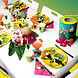 Borden Toekan Papier 23cm 10st Borden Toekan Papier 23cm 10st