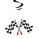 Formule 1 Hangdecoratie Race 85cm 3st Formule 1 Hangdecoratie Race 85cm 3st