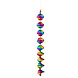 Regenboog Hangdecoratie Spiralen 60cm 4st Regenboog Hangdecoratie Spiralen 60cm 4st