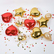 Gouden Ballonnen Confetti 30cm 5st Gouden Ballonnen Confetti 30cm 5st