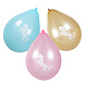 Eenhoorn Ballonnen 25cm 6st Eenhoorn Ballonnen 25cm 6st