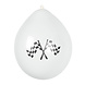 Ballonnen Race Dubbelzijdig Latex 25cm 6st Ballonnen Race Dubbelzijdig Latex 25cm 6st