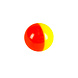 6 Stuiterballen Tweekleurig 3 3cm 6 Stuiterballen Tweekleurig 3 3cm